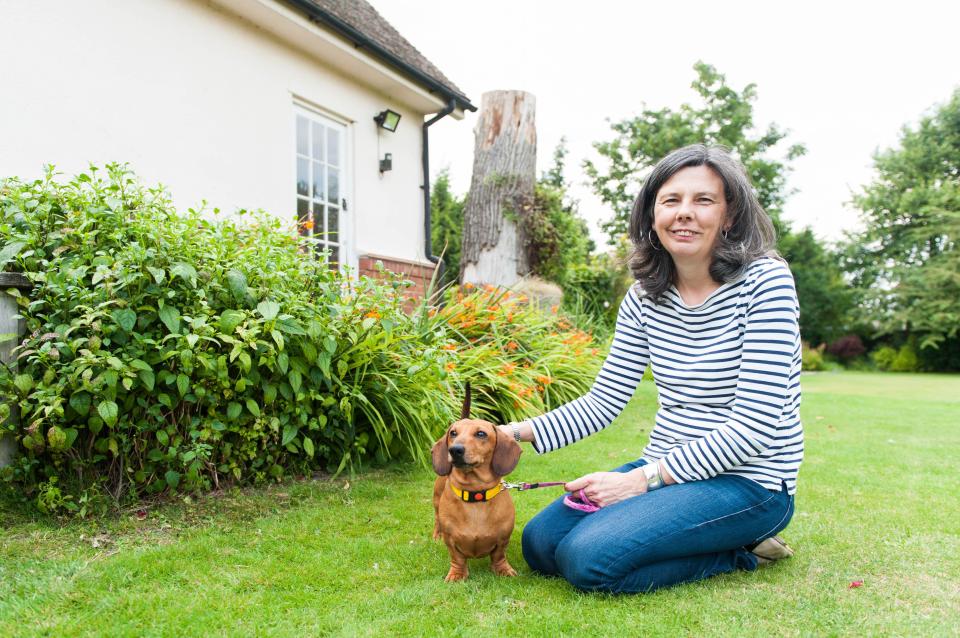  Her body was found with her dog's in a cesspit underneath the couple's garage