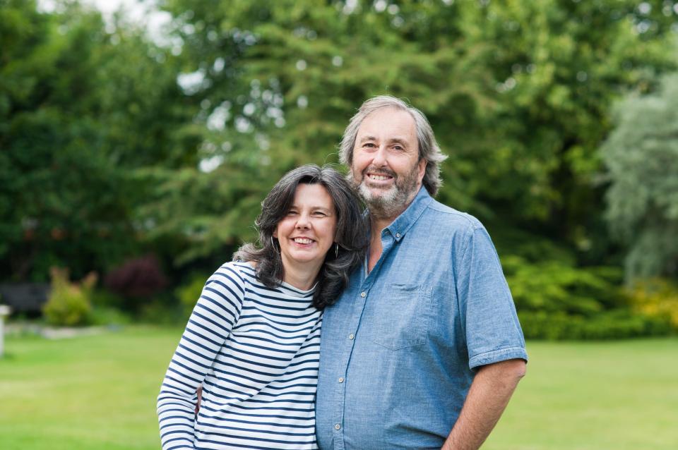  Helen Bailey and her husband-to-be Ian Stewart before she vanished last April