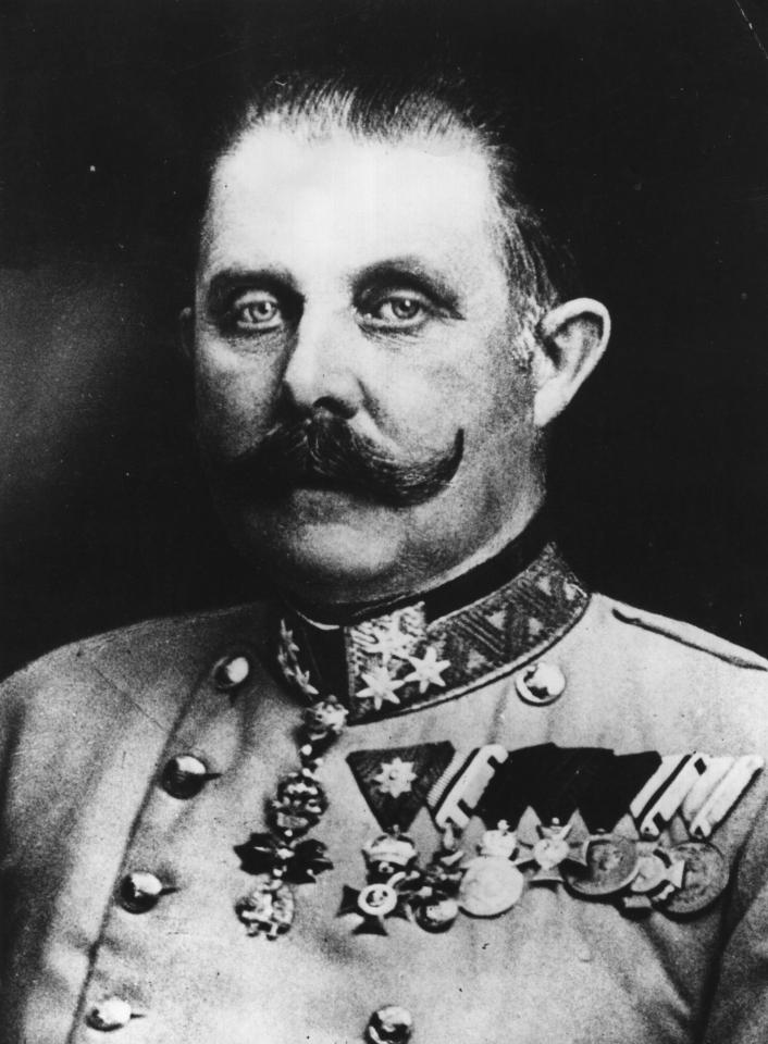  1904: Archduke Franz Ferdinand of Austria, whose assassination was a trigger of World War I