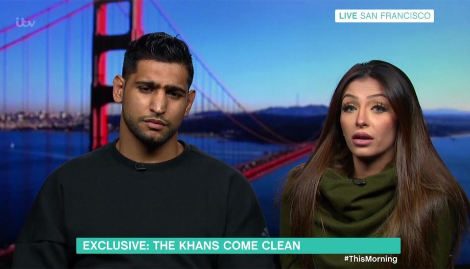  Amir and Faryal made a fiery appearance on This Morning claiming that the sex tape was leaked out of “revenge” by “someone close”