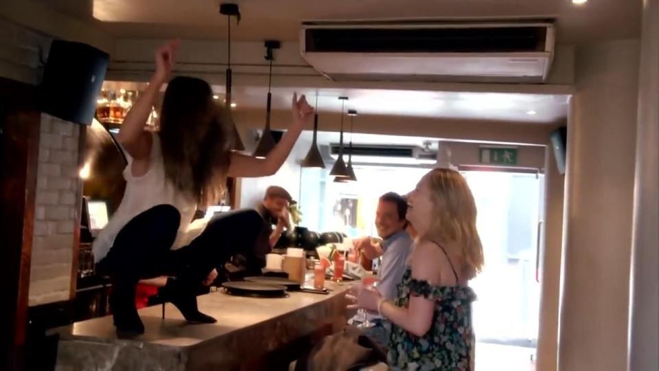  The Ladies of London let their hair down