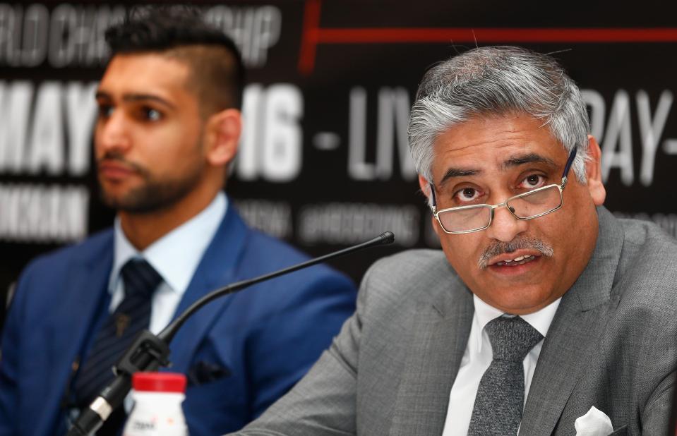  Amir Khan's dad Shah has been ever present in his amateur and professional fights - but the boxer says he now wants a 'family not business relationship'