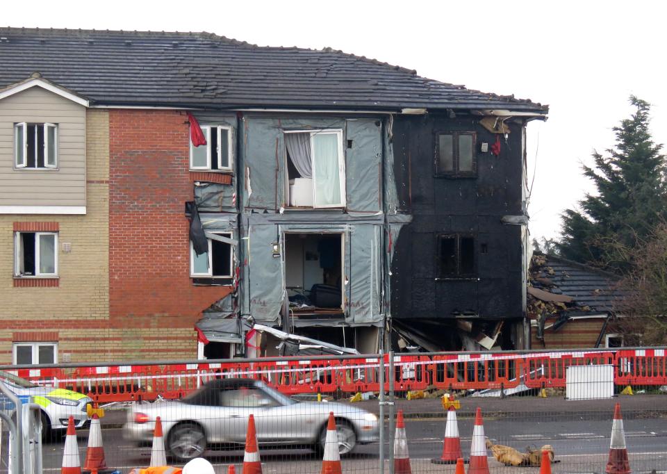  Astonishing aftermath of the 'cannabis factory' explosion in Hornchurch