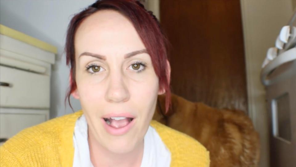  The vlogger boasts a relatively tiny 754 subscribers to her YouTube channel