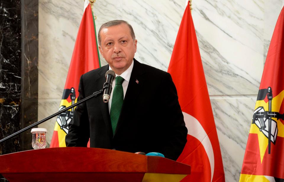  Turkish President Recep Tayyip Erdogan is expected to discuss the struggle against ISIS with Mrs May following the NYE terrorist attack in Istanbul