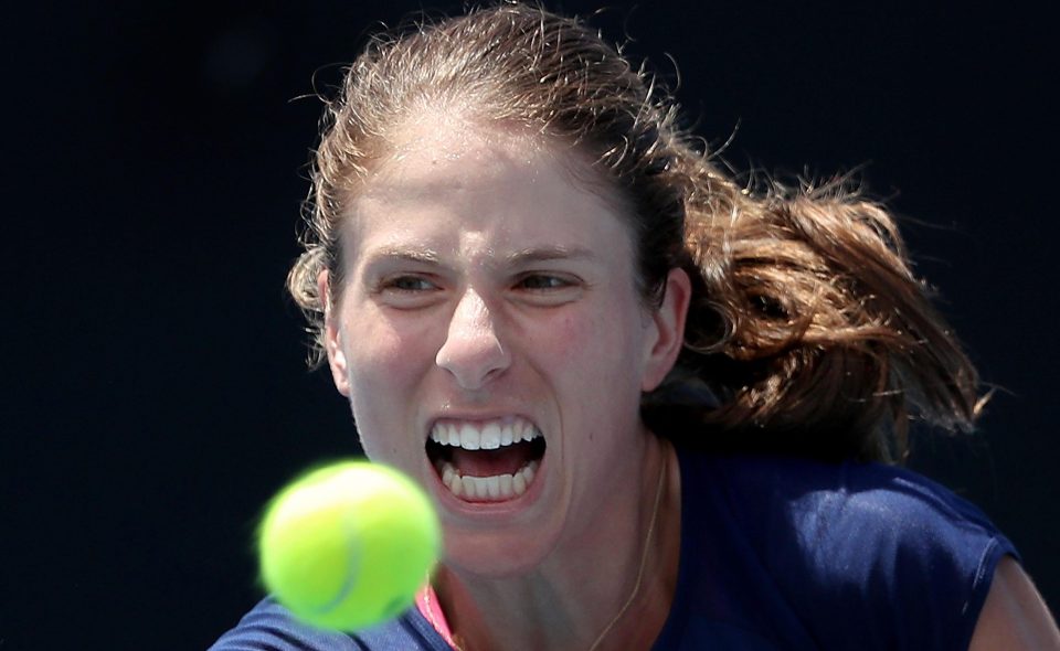  Jo Konta was blown away by Serena Williams