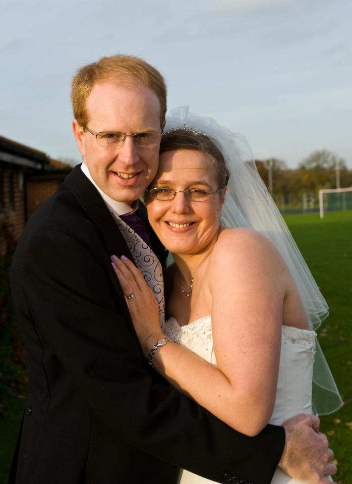  Maxine Freeman and Ian Freeman on their wedding day, November 8 2008