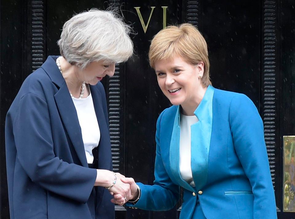  Meeting of minds . . . PM and SNP leader have not always seen eye-to-eye