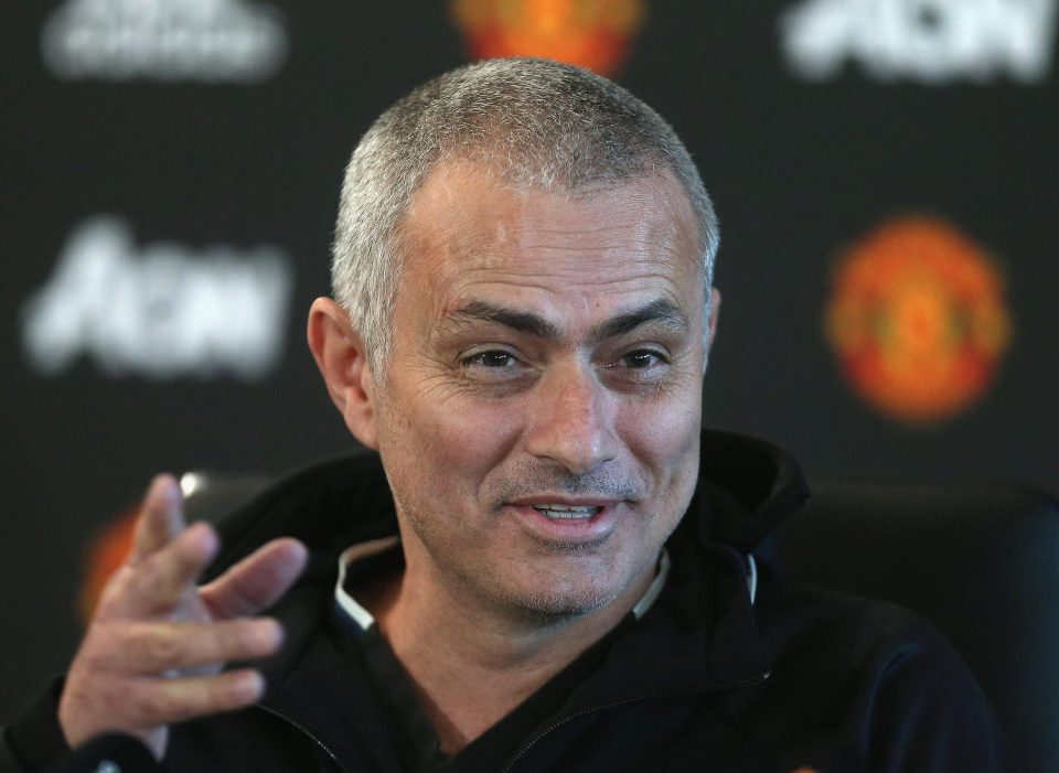 Jose Mourinho shows off his new short hair-do in his latest press conference