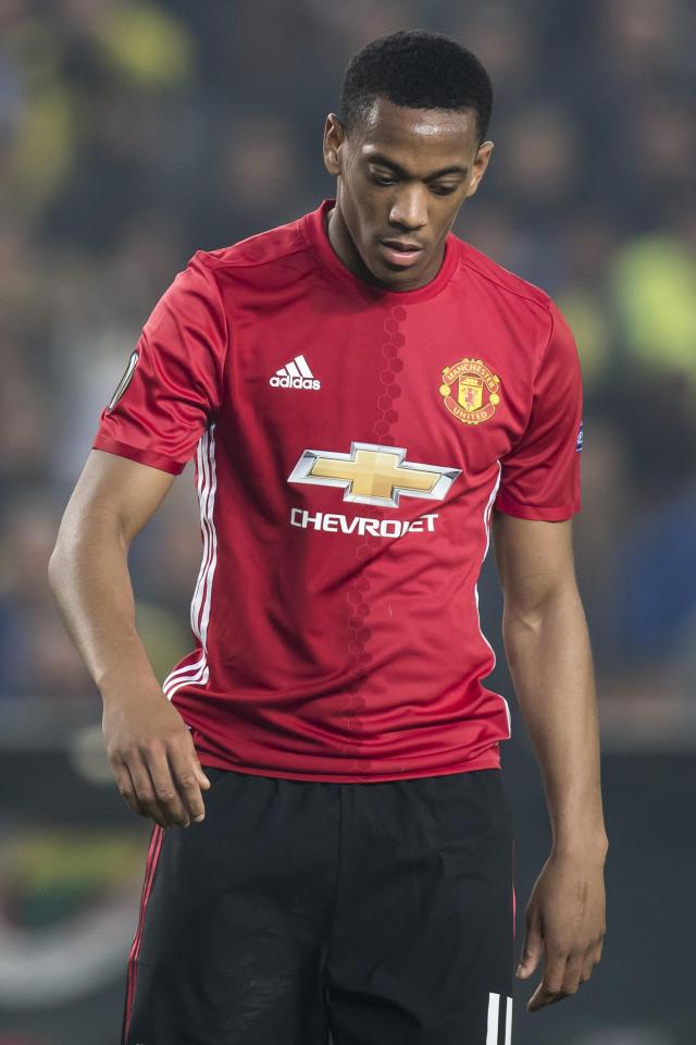 Martial has been accused of taking his foot off the pedal after hitting form in the previous campaign