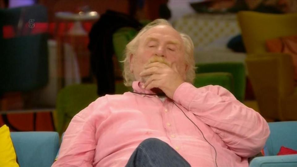  James Cosmo didn't seem too fussed about the nip slip