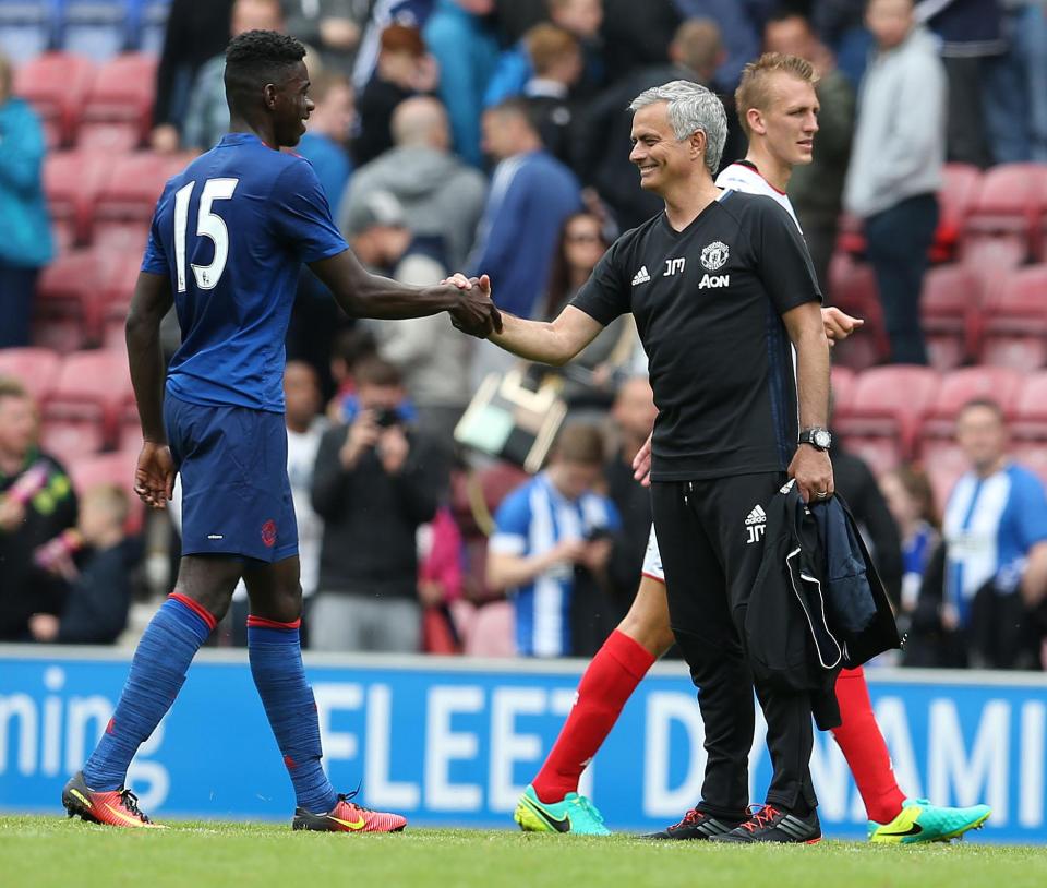 Axel Tuanzebe featured prominently in pre-season but not yet in first team