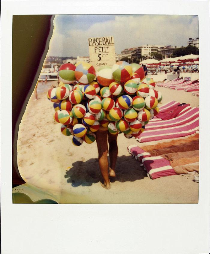  A beach shot during a summer trip to Europe, captured on July 18, 1982