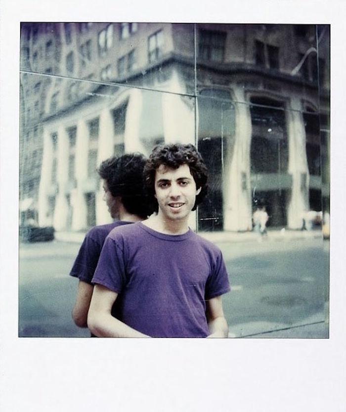  A self-portrait of New York-based photographer Jamie Livingston who took a Polaroid picture every day for 18 years