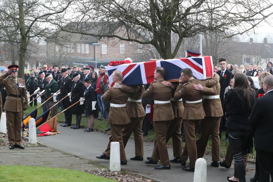  Soldiers from Scott's unit were asked to wear their Service dress