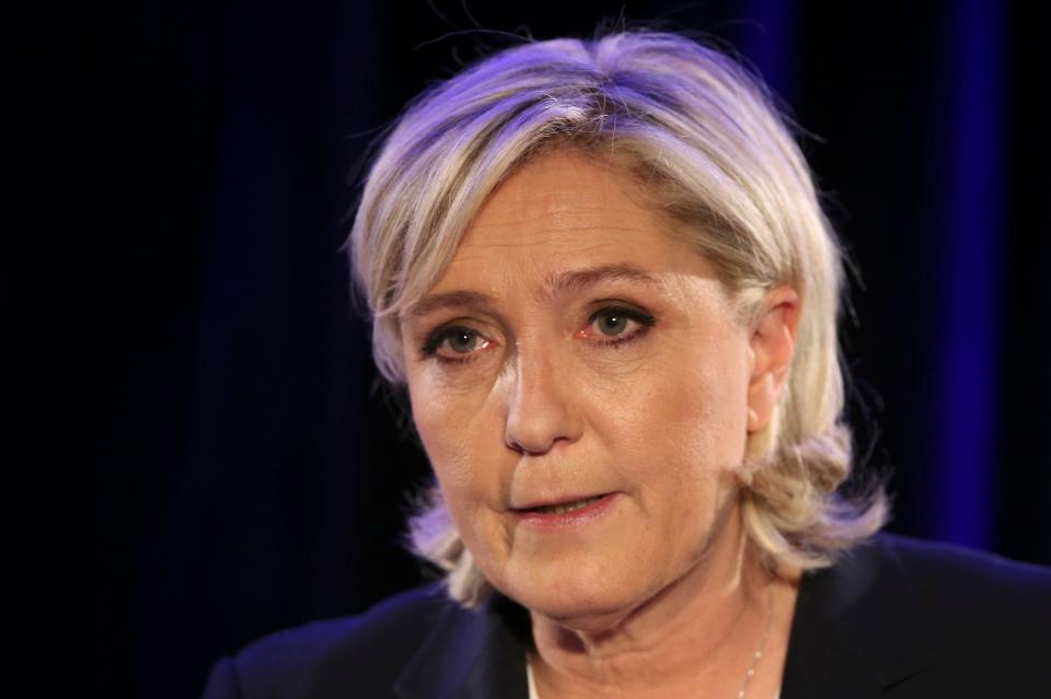  Far-right leader Marine Le Pen is on course to do well in the upcoming French elections