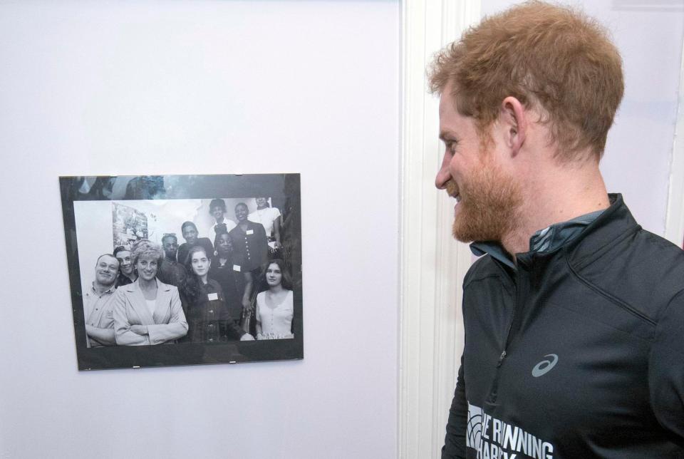  He spent several minutes looking at the picture of his mother, who it emerged returned to the hostel in a private capacity to play board games