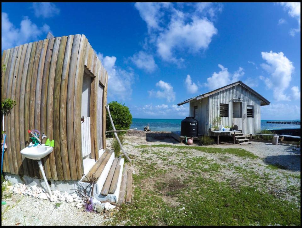  The wooden house is the only accommodation