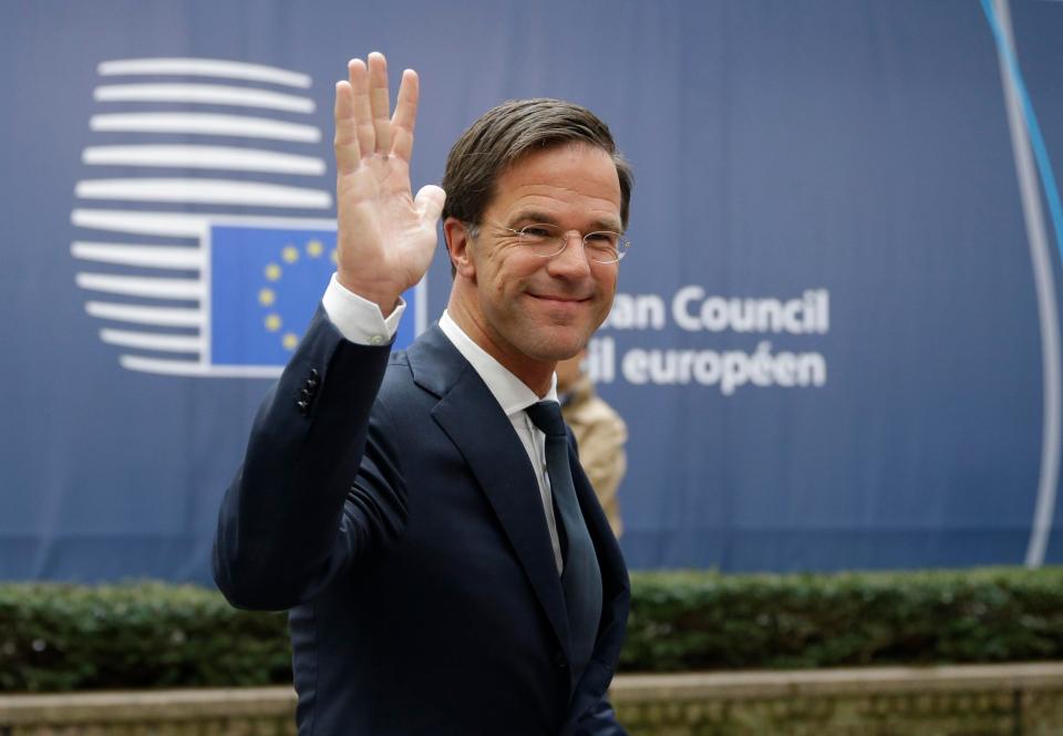  Mark Rutte has taken a stronger line against immigrants but Wilders accused him of simply trying to appeal to his followers