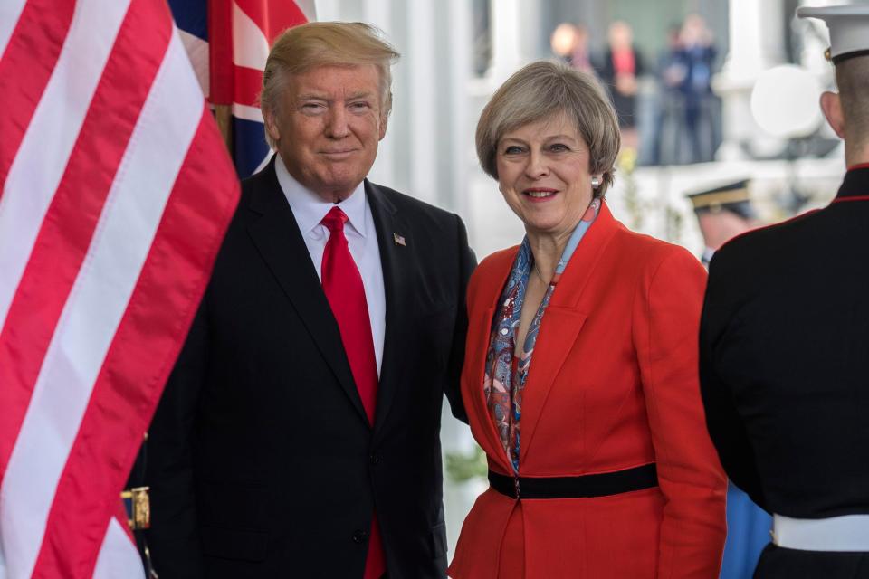  Theresa May and Donald Trump emphatically put cynics in their place ­yesterday to prove the Special Relationship is still going strong