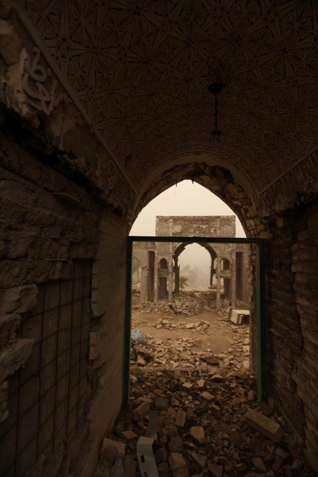  The sacred shrine was bombed by ISIS in 2014, sparking outrage