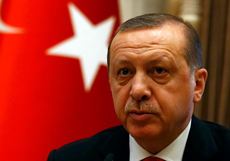  Following the talks President Erdogan said he hoped to boost annual trade with Britain to $20 billion from $15.6 billion