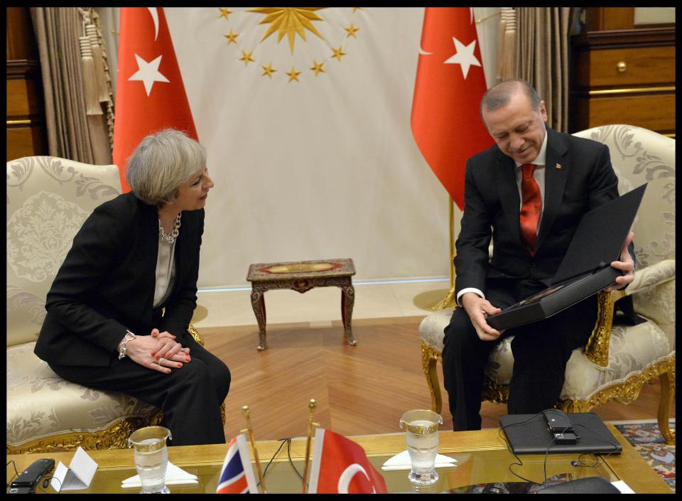  The Turkish and British leaders also discussed steps towards defence industry cooperation