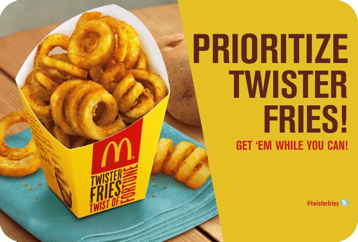  McDonald's in Japan are selling Twister Fries for a limited time only