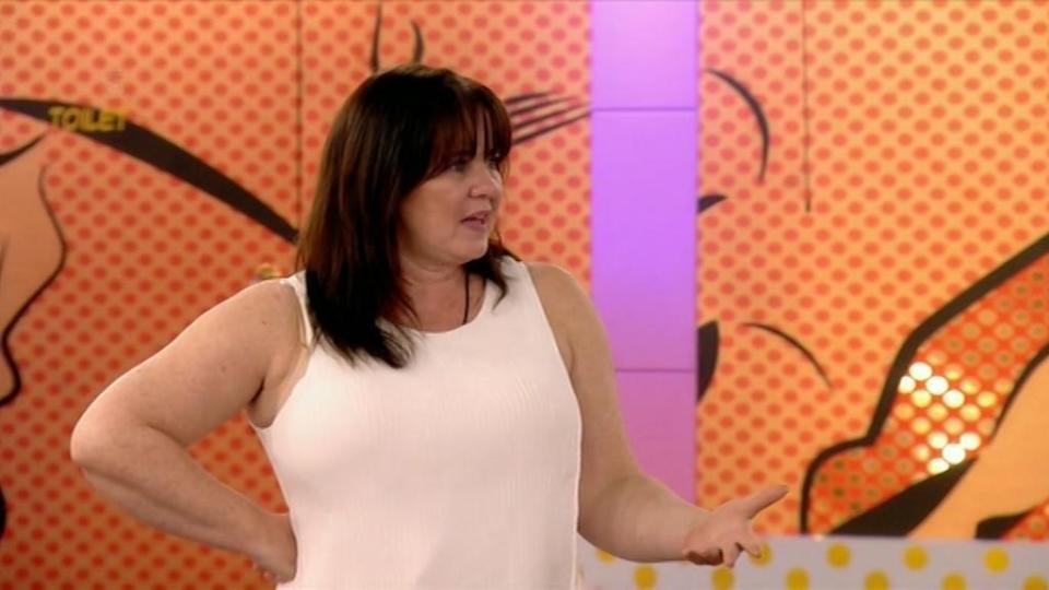  The Loose Women star was clearly raging at his words