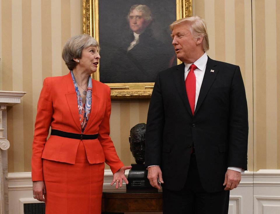  Theresa May has been urged to reveal when she found out about Trump's travel ban