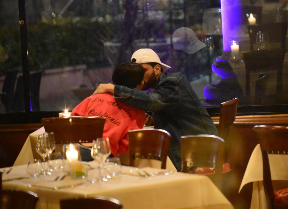  Selena Gomez was pictured locking lips with The Weeknd in Italy