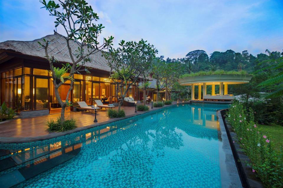  Second place went to the relaxing Mandapa, A Ritz-Carlton Reserve in Ubud, Indonesia