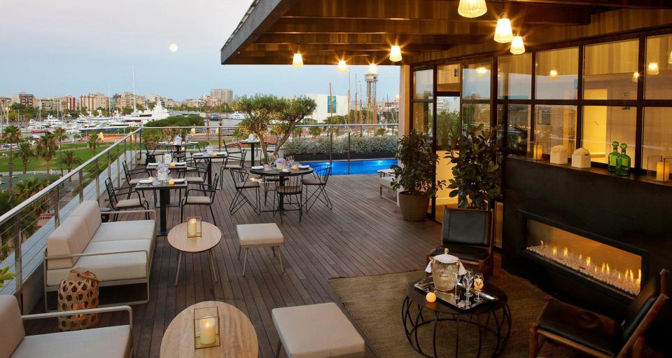  The luxury facilities at the Hotel The Serras in Barcelona, Spain helped it to come fourth in the awards