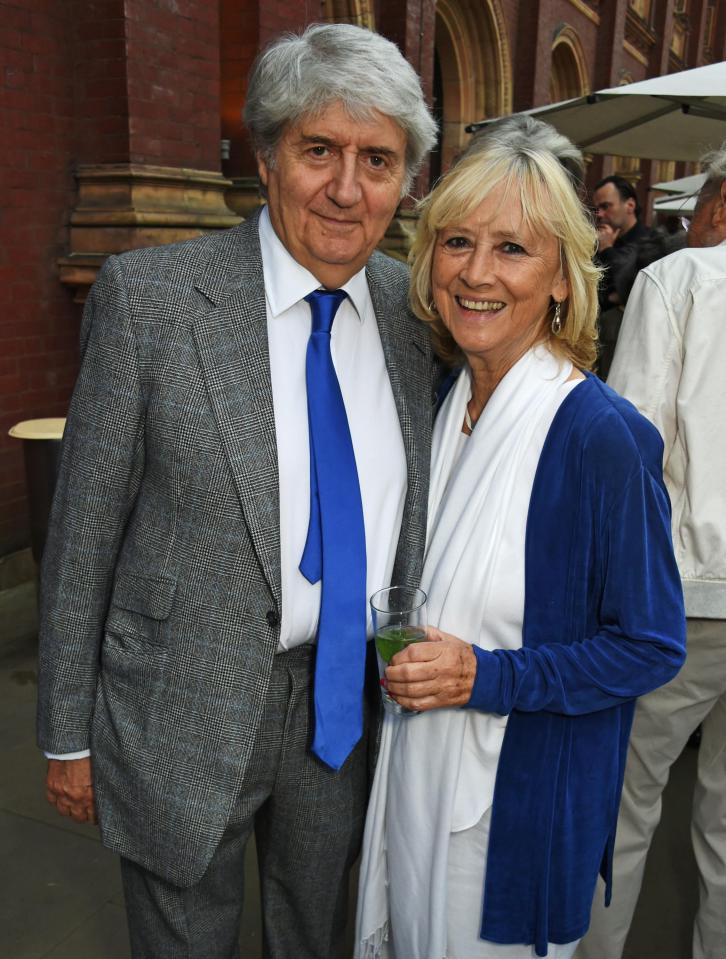 Tom Conti and wife Kara Wilson 