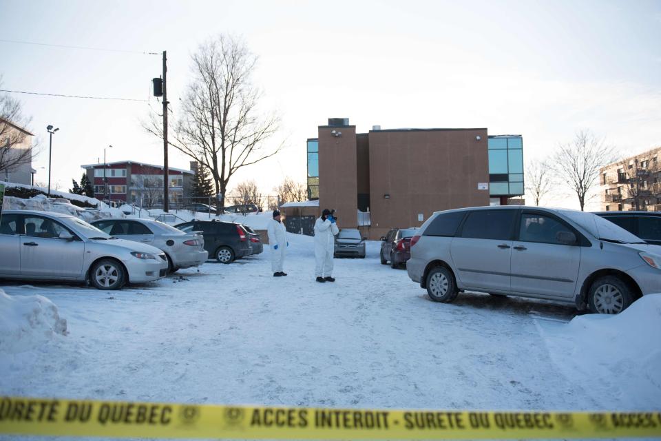  A gunman opened fire at worshippers at a Quebec City mosque - killing six and injuring eight