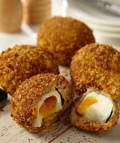  The Valentine's Day M&S meal deal includes a pair of gooey scotch eggs