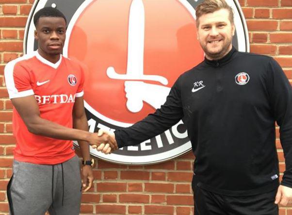 Charlton have signed Arsenal youngster Stephy Mavididi on loan