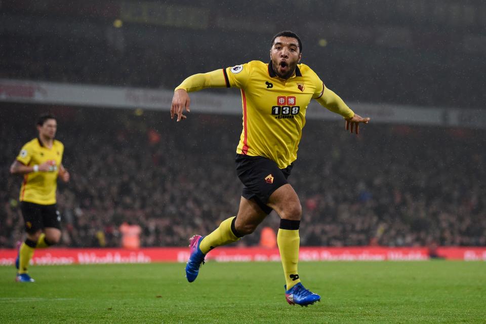 Troy Deeney inspired Watford to a big win over Arsenal at the Emirates