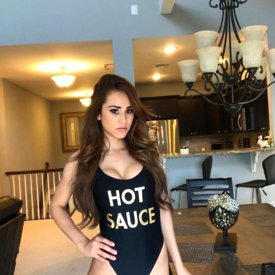  Yanet Garcia has been wowing fans with her holiday snaps, which she has been posting online