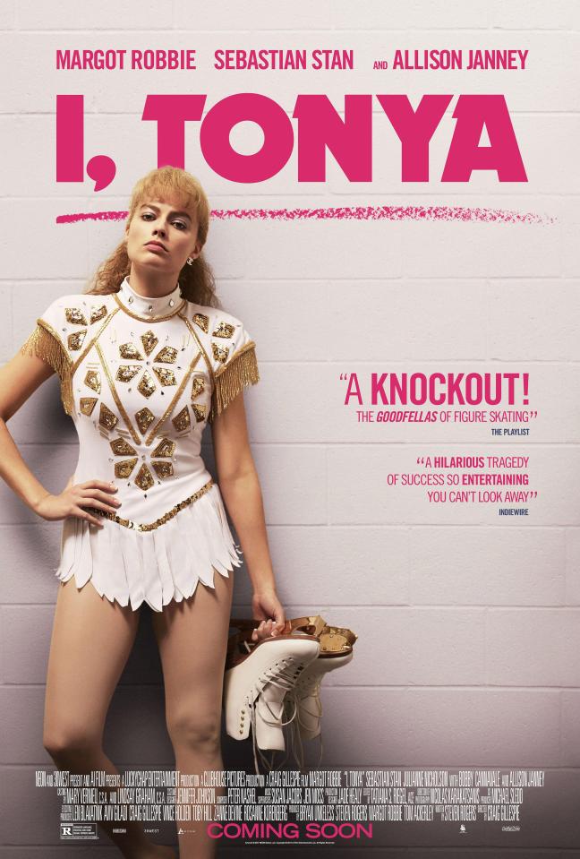  I, Tonya tells the true story of figure skater Tonya Harding's fall from grace