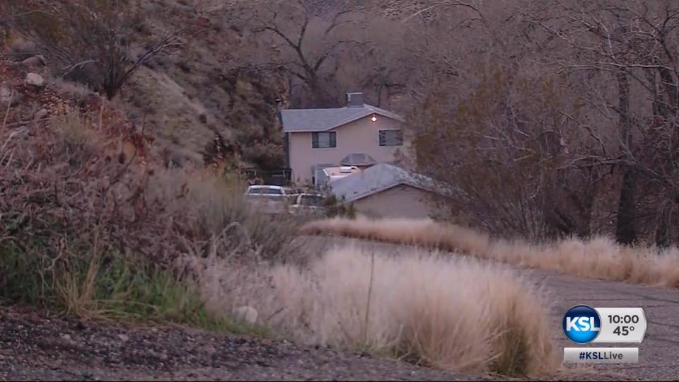  The youngster's father found him in the bathroom of this house in Utah in the USA