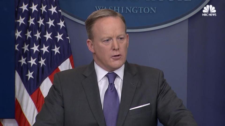  White House spokesman Sean Spicer also confirmed the deal in a press conference