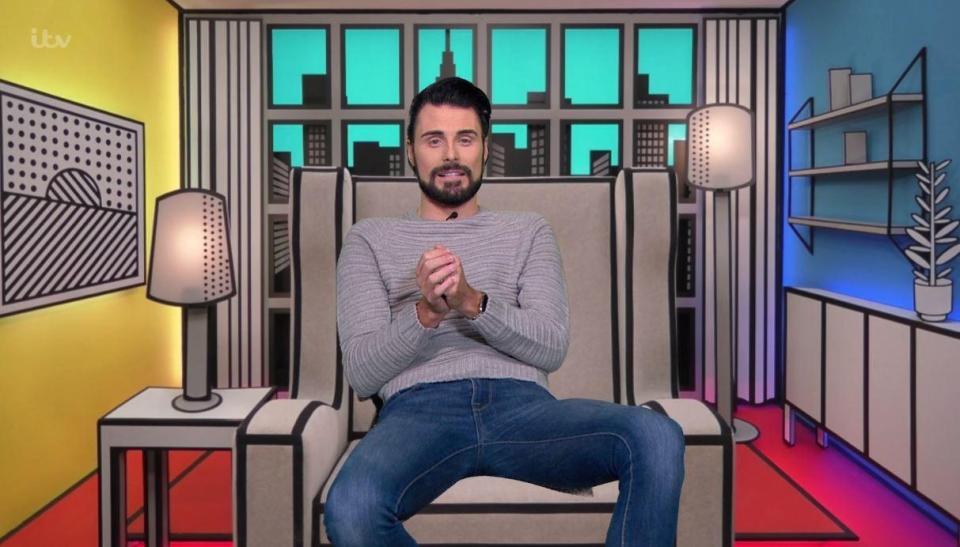  Davina had previously spoken to Rylan in the diary room