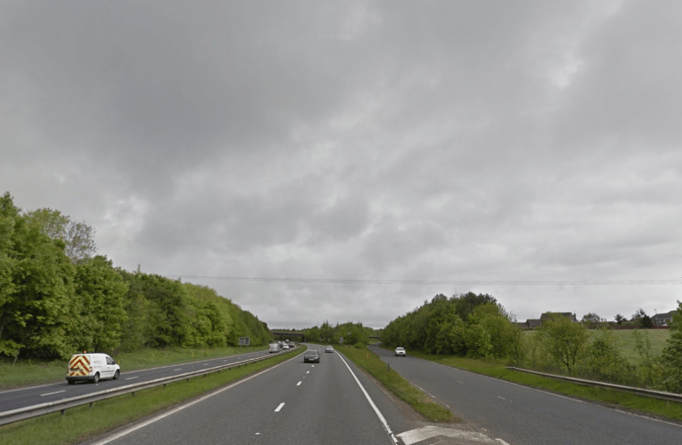  This is the section of the A19 where the crash between the coach and car is thought to have taken place