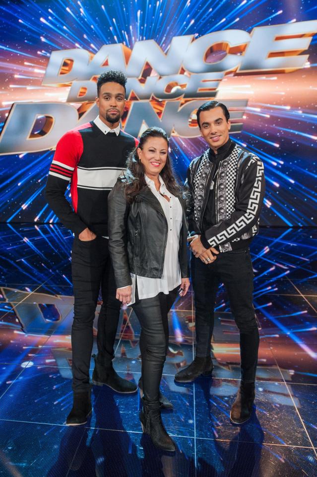  Dance Dance Dance judges Ashley Banjo, Tina Landon and Timor Steffens