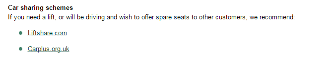  Southern Rail appealed to drivers with spare seats to take customers affected by the strikes on its website (pictured)