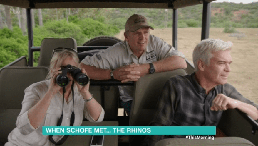  Phillip Schofield has revealed his South African Adventure mini series has been commissioned for primetime TV