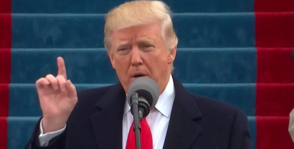  Trump has officially been sworn in as President after taking the Oath of Office