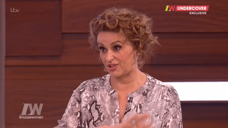  Nadia Sawalha said she found the experience haunting