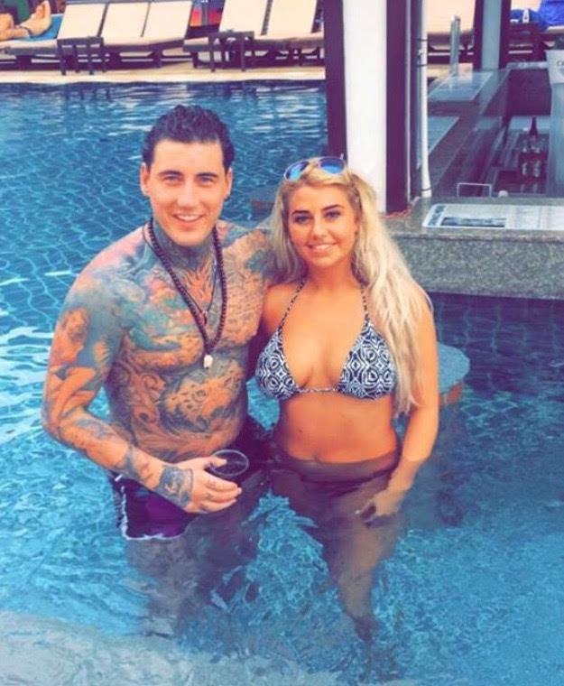 Jeremy McConnell and Sian Howell met while on holiday in Thailand earlier this week